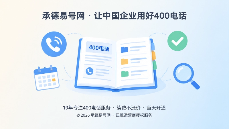 400电话通信档案与长期维护记录配图